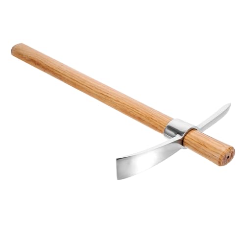 TINEASUR Robuste Gartenschaufel Grubber Hacke Für Den Gemüseanbau Stabile Edelstahlhacke Zum Pflanzen TINEASUR Robuste Gartenschaufel Grubber Hacke Für Den Gemüseanbau Stabile Edelstahlhacke Zum Pflanzen von TINEASUR