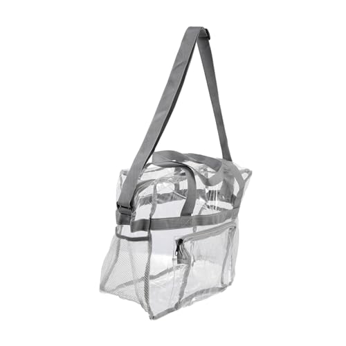 TINEASUR Outdoor Transparent Umhängetasche Große Kapazität Vielseitige Strand Und Reisetasche Für Damen Für Sommer Leicht Und Praktisch Mit Reißverschluss TINEASUR Outdoor Transparent Umhängetasche Große Kapazität Vielseitige Strand Und Reisetasche Für Damen Für Sommer Leicht Und Praktisch Mit Reißverschluss von TINEASUR