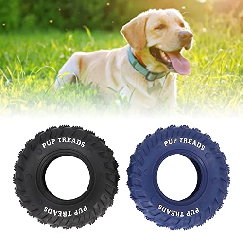 2-teiliges Reifen-Kauspielzeug für Hunde, Unzerstörbares Hundespielzeug, Gummi-Hundereifenspielzeug, Linderung von Langeweile, Hundezahnreinigungsspielzeug, Leckerli-Ausgabespielzeug für Kleine Bis Mi 2-teiliges Reifen-Kauspielzeug für Hunde, Unzerstörbares Hundespielzeug, Gummi-Hundereifenspielzeug, Linderung von Langeweile, Hundezahnreinigungsspielzeug, Leckerli-Ausgabespielzeug für Kleine Bis Mi von TITA-DONG