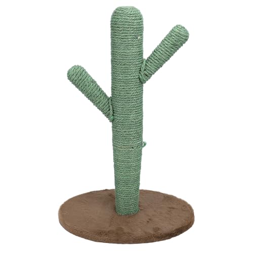 Katzenkratzbaum, Hoher Kratzbaum, Möbelschutz, Stabile Basis, Sisal-Kiefernholz, Kaktusförmiger Kratzbaum für Kleine Katzen und Kätzchen Im Innenbereich Katzenkratzbaum, Hoher Kratzbaum, Möbelschutz, Stabile Basis, Sisal-Kiefernholz, Kaktusförmiger Kratzbaum für Kleine Katzen und Kätzchen Im Innenbereich von TITA-DONG