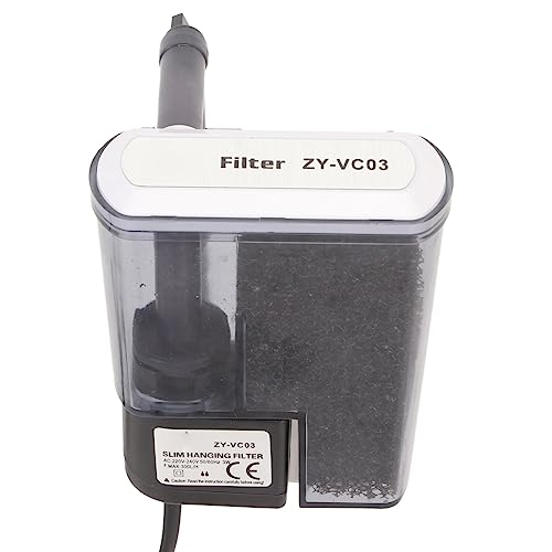 TITA-DONG Aquarium-Aufhängefilter, Aquarium-Wandaufhängefilter, Kleiner Aquarium-Aufhängefilter, Power-Wasserfall-Filtrationssystem, Leise Sauerstoffanreicherung, Ölfilmentfernung, TITA-DONG Aquarium-Aufhängefilter, Aquarium-Wandaufhängefilter, Kleiner Aquarium-Aufhängefilter, Power-Wasserfall-Filtrationssystem, Leise Sauerstoffanreicherung, Ölfilmentfernung, von TITA-DONG