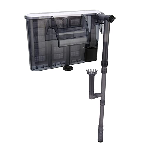 TITA-DONG Außenfilter für Fischaquarien, Ölentfernungsfolie, Wasserfallzirkulation, Sauerstoffversorgung, Leiser, Energiesparender Aquariumfilter, Fischaquariumfilter, Geräuschlos, TITA-DONG Außenfilter für Fischaquarien, Ölentfernungsfolie, Wasserfallzirkulation, Sauerstoffversorgung, Leiser, Energiesparender Aquariumfilter, Fischaquariumfilter, Geräuschlos, von TITA-DONG