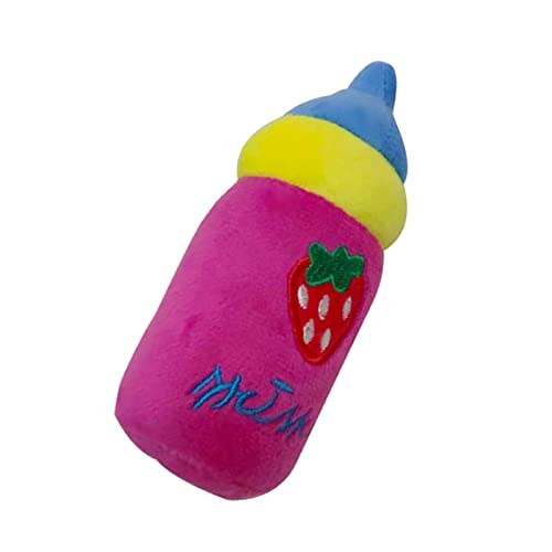 TITA-DONG Hunde-Plüschtier, Milchflasche, Bissfest, Lindert Langeweile, Weiches Haustier, Quietschendes Plüschtier für Drinnen und Draußen, Langlebig, Bissfest, Quietschendes Spielzeug für TITA-DONG Hunde-Plüschtier, Milchflasche, Bissfest, Lindert Langeweile, Weiches Haustier, Quietschendes Plüschtier für Drinnen und Draußen, Langlebig, Bissfest, Quietschendes Spielzeug für von TITA-DONG