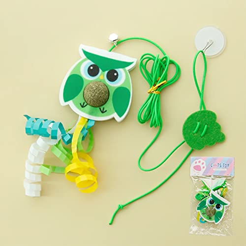 TITA-DONG Katzenspielzeug Zum Aufhängen an der Tür, Schnur-Katzenspielzeug Zum Aufhängen an der Tür, Federspielzeug, Elastisch, Einziehbar, Attraktives Teaser-Spielzeug für Katzen, TITA-DONG Katzenspielzeug Zum Aufhängen an der Tür, Schnur-Katzenspielzeug Zum Aufhängen an der Tür, Federspielzeug, Elastisch, Einziehbar, Attraktives Teaser-Spielzeug für Katzen, von TITA-DONG