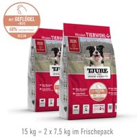 Tjure Geflügel & Reis 15 kg von TJURE