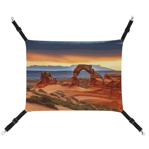 TKJMCSW Arches National Park Katzenkäfig Hängematte Katzenhängematte für Käfig Ratten Hängematte Frettchen Hängematte Katzenhängematte für große Katzen Hängende Katzenbett Katzenhängematte Bett TKJMCSW Arches National Park Katzenkäfig Hängematte Katzenhängematte für Käfig Ratten Hängematte Frettchen Hängematte Katzenhängematte für große Katzen Hängende Katzenbett Katzenhängematte Bett von TKJMCSW