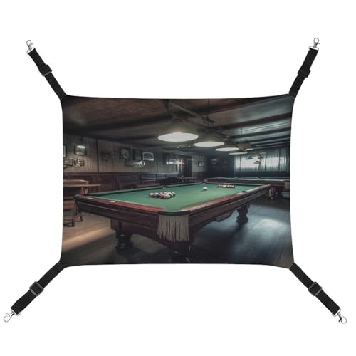 TKJMCSW Billard Katzenkäfig Hängematte Katzenhängematte für Käfig Ratten Hängematte Frettchen Hängematte Katzenhängematte für große Katzen Hängende Katzenbett Katzenhängematte Bett Chinchilla von TKJMCSW