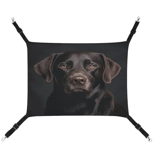 TKJMCSW Black Lab Hunde- und Katzenkäfig-Hängematte für Käfig, Rattenhängematte, Frettchen-Hängematte, Katzenhängematte für große Katzen, hängendes Katzenbett, Katzenhängematte, Bett, von TKJMCSW