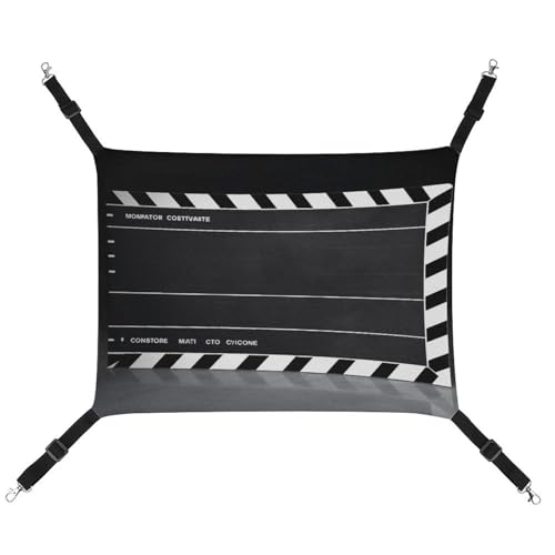TKJMCSW Classic Movie Clapboard Black Cat Cage Hammock Cat Hammock for Cage Rat Hammock Frettchen Hammock Cat Hammock for Large Cats Hanging Cat Bed Chinchilla Hammock Pet Hammock TKJMCSW Classic Movie Clapboard Black Cat Cage Hammock Cat Hammock for Cage Rat Hammock Frettchen Hammock Cat Hammock for Large Cats Hanging Cat Bed Chinchilla Hammock Pet Hammock von TKJMCSW