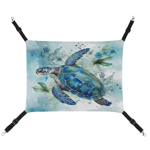 TKJMCSW Sea Turtle Blue Cat Cage Hammock Cat Hammock for Cage Rat Hammock Frettchen Hammock Cat Hammock for Large Cats Hanging Cat Bed Chinchilla Hammock Pet Hammock TKJMCSW Sea Turtle Blue Cat Cage Hammock Cat Hammock for Cage Rat Hammock Frettchen Hammock Cat Hammock for Large Cats Hanging Cat Bed Chinchilla Hammock Pet Hammock von TKJMCSW