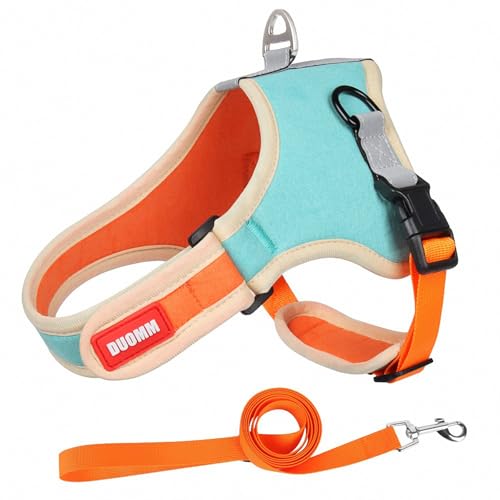 TKMARS Hundegeschirr, Hochglänzende Reflexionsstreifen Hunde Geschirr, Selbsteinstellend, Bequem und Leicht Geringe Größe Dog Harness TKMARS Hundegeschirr, Hochglänzende Reflexionsstreifen Hunde Geschirr, Selbsteinstellend, Bequem und Leicht Geringe Größe Dog Harness von TKMARS