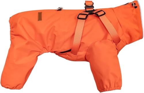 „Kombination aus Regenmantel und Geschirr for kleine Hunde – wasserdichter, reflektierender Overall mit 4 Beinen, vollflächiger, winddichter Hundeponcho mit verstellbarer Passform for kleine/mittelgro von TLTLT