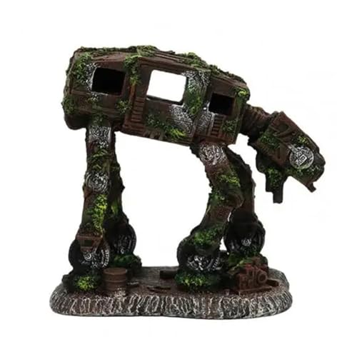 Aquarium-Dekoration, hohe Nachahmung von Landschaftsharz, Roboterhund, geeignet for Aquarium-Ornament, Dekoration, Landschaftsdekoration Aquarium-Dekoration, hohe Nachahmung von Landschaftsharz, Roboterhund, geeignet for Aquarium-Ornament, Dekoration, Landschaftsdekoration von TMAOZW