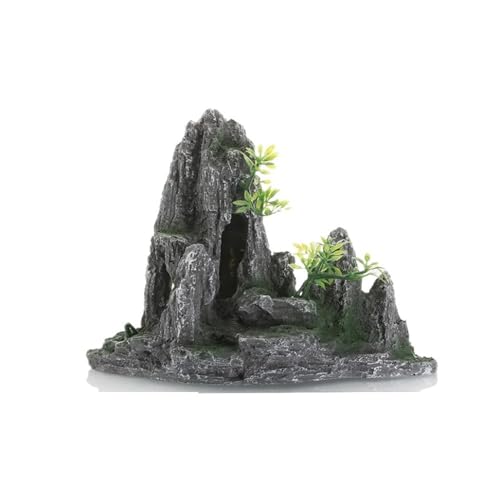 Harzfelsen, Aquarium-Dekoration, Simulations-Steingarten, dekorativ, geeignet for Aquarium-Dekor-Ornamente(16.5cm*22cm*11cm) von TMAOZW
