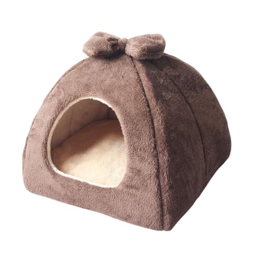 Katzenhaus Haustierhaus in kleiner Hundehütte Hundehütte geeignet for Betten Indoor-Katzen kleines Hundebett waschbar(Picture color 6) von TMAOZW