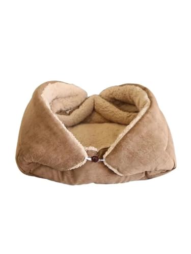 TMAOZW Faltbare Haustiernestmatte aus Baumwolle, warmer Käfig, geeignet for Haustiere, die sich im Freien ausruhen und entspannen(Color 1,M 80X60) von TMAOZW