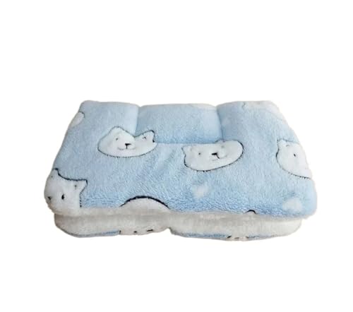 TMAOZW Haustier-Schlafmatte, Hunde-/Katzenbett, weiche, verdickte Decke, Heimtierbedarf, geeignet for Hauskatzen, waschbar, for kleine Hunde(Type 25,30x25cm) von TMAOZW