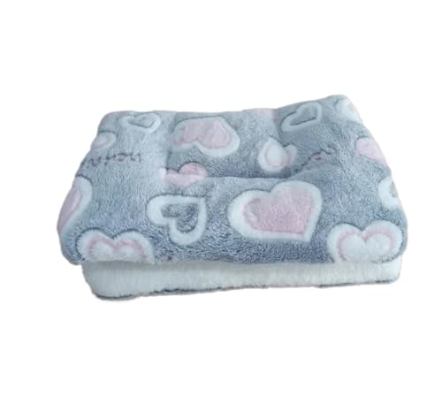 TMAOZW Haustier-Schlafmatte, Hunde-/Katzenbett, weiche, verdickte Decke, Heimtierbedarf, geeignet for Hauskatzen, waschbar, for kleine Hunde(Type 27,57x38cm) von TMAOZW