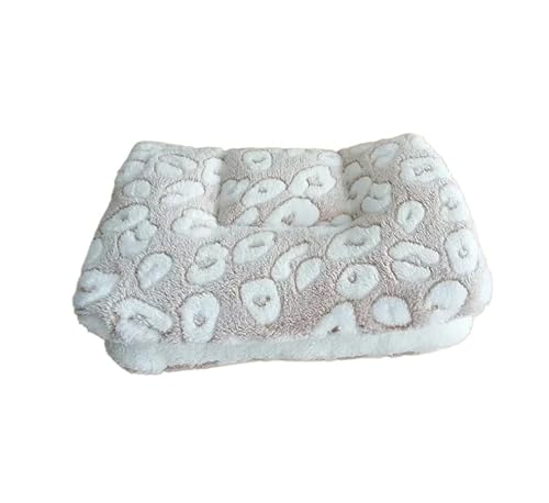TMAOZW Haustier-Schlafmatte, Hunde-/Katzenbett, weiche, verdickte Decke, Heimtierbedarf, geeignet for Hauskatzen, waschbar, for kleine Hunde(Type 30,80x57cm) von TMAOZW