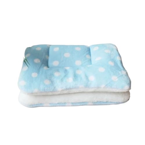 TMAOZW Haustier-Schlafmatte, Hunde-/Katzenbett, weiche, verdickte Decke, Heimtierbedarf, geeignet for Hauskatzen, waschbar, for kleine Hunde(Type 8,47x33cm) von TMAOZW