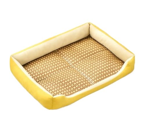 TMAOZW Sommer-Hundebett, Katzennest, Netz, Haustiermatte, kleine, mittelgroße und große Hunde, geeignet for Katzen und Hunde, die Spielen, ausruhen, Mittagspause(G,68x50 cm) von TMAOZW