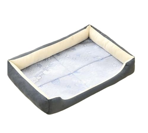 TMAOZW Sommer-Hundebett, Katzennest, Netz, Haustiermatte, kleine, mittelgroße und große Hunde, geeignet for Katzen und Hunde, die Spielen, ausruhen, Mittagspause(P,58x42 cm) von TMAOZW