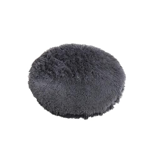 TMAOZW Weiche, runde Katzenbettmatte aus Plüsch for kleine Hunde und Katzen, gemütliches Fleece-Schlafkissen for Haustiere, geeignet for Hauskatzen, waschbar, for kleine Hunde(Black,L Diameter 57 cm) TMAOZW Weiche, runde Katzenbettmatte aus Plüsch for kleine Hunde und Katzen, gemütliches Fleece-Schlafkissen for Haustiere, geeignet for Hauskatzen, waschbar, for kleine Hunde(Black,L Diameter 57 cm) von TMAOZW