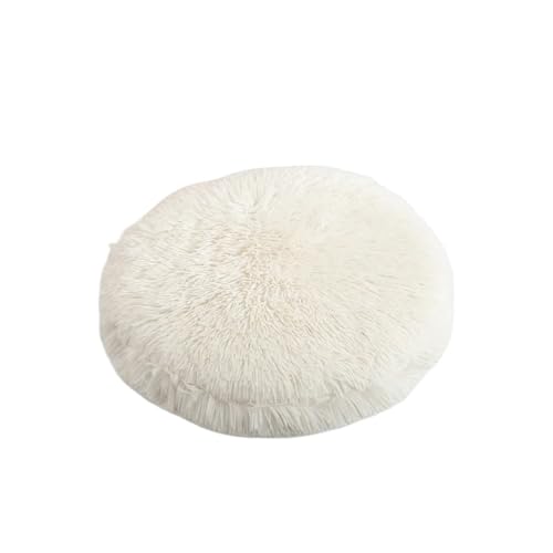 TMAOZW Weiche, runde Katzenbettmatte aus Plüsch for kleine Hunde und Katzen, gemütliches Fleece-Schlafkissen for Haustiere, geeignet for Hauskatzen, waschbar, for kleine Hunde(White,S Diameter 37 cm) TMAOZW Weiche, runde Katzenbettmatte aus Plüsch for kleine Hunde und Katzen, gemütliches Fleece-Schlafkissen for Haustiere, geeignet for Hauskatzen, waschbar, for kleine Hunde(White,S Diameter 37 cm) von TMAOZW