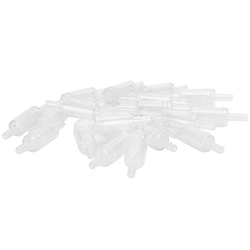 TMISHION Aquarium-Luftpumpen-Rückschlagventil, Aquarium-Luftpumpe, Luftstrom-Steuerhebel, Ventilzubehör, 20 Stück, Aquarium, Transparentes, Unidirektionales Wasser-Rückschlagventil TMISHION Aquarium-Luftpumpen-Rückschlagventil, Aquarium-Luftpumpe, Luftstrom-Steuerhebel, Ventilzubehör, 20 Stück, Aquarium, Transparentes, Unidirektionales Wasser-Rückschlagventil von TMISHION