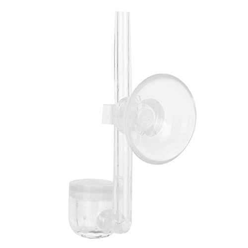 TMISHION Aquarium-Luftstein-Set, Aquarium-Acryl-Sauerstoffdiffusor mit Saugnapf und Zwei-Wege-Einstellventil, Aquarium-Scheiben-Luftstein-Bubbler (BSFH-028-1 (Mini-Stil)) von TMISHION