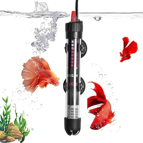 Aquarium Heizung,Aquarium Aquarium-Heizung,Aquarium Heizung 50W,Temperatur einstellbare Aquarium Heizung von 16 bis 32 ℃,Geeignet für Fische und Schildkröten,Geeignet für Aquarien von 25-40cm von TMRBBesty