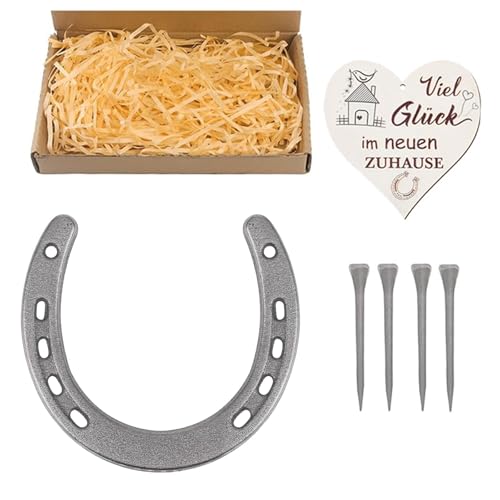 Hufeisen Deko Metall Echtes Getragenes Hufeisen Horseshoe Glücksbringer Hufeisen Kommt mit 4 Nägeln und Holzschild, Bast-Box, zum Geburtstag Einzug, Richtfest, zur Hochzeit, Taufe Oder Geburt Geschenk Hufeisen Deko Metall Echtes Getragenes Hufeisen Horseshoe Glücksbringer Hufeisen Kommt mit 4 Nägeln und Holzschild, Bast-Box, zum Geburtstag Einzug, Richtfest, zur Hochzeit, Taufe Oder Geburt Geschenk von TMRBBesty