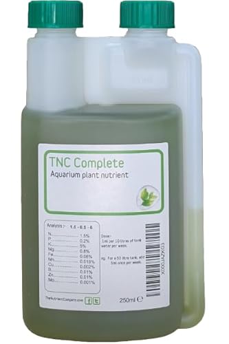 TNC Complete - Aquarium Pflanzen dünger flüssig pflanzennahrung - für aquariumpflanzen/aquarienpflanzen (250ml) von TNC