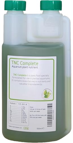 TNC Complete - aquarium pflanzen dünger flüssig pflanzennahrung - für aquariumpflanzen/aquarienpflanzen (500ml) von TNC