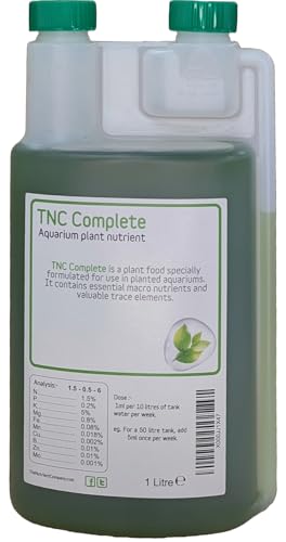 TNC Complete - Aquarium Pflanzen dünger flüssig pflanzennahrung - für aquariumpflanzen/aquarienpflanzen (1000ml) von TNC