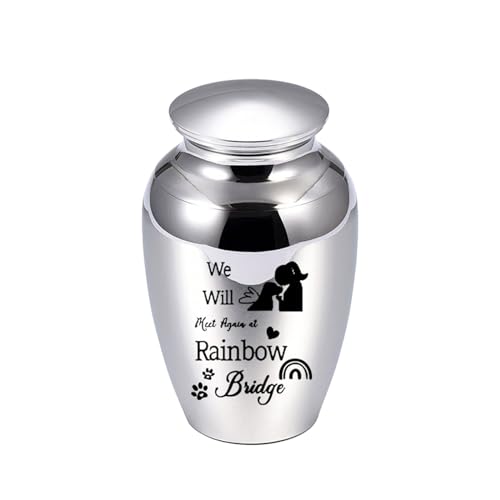 TNNOKL Urne für Haustiere, für Hunde, Katzen, Asche, galvanisiert, Souvenir, Urnen mit Gedenkwort, Haustiersarg TNNOKL Urne für Haustiere, für Hunde, Katzen, Asche, galvanisiert, Souvenir, Urnen mit Gedenkwort, Haustiersarg von TNNOKL