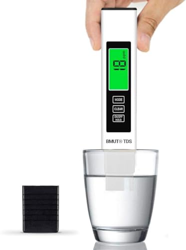TNSLAND 3-in-1 TDS Messgerät, Digital EC-Meter mit Temperaturanzeige, Wasserqualität-Tester 0-9999 ppm von TNSLAND