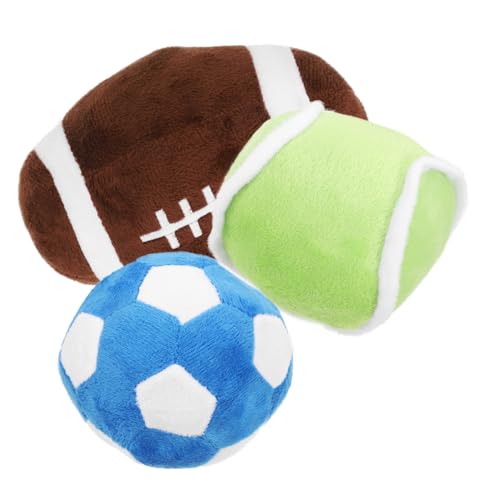 TOBBOMEY 1 Satz Haustier Spielzeug Flauschiger Plüschball Trainingsball Für Welpen Fußball Spielzeug Welpen-aktivitätsspielzeug Sportübungsball Katze Plüschtier Hund Fußball Pp Baumwolle TOBBOMEY 1 Satz Haustier Spielzeug Flauschiger Plüschball Trainingsball Für Welpen Fußball Spielzeug Welpen-aktivitätsspielzeug Sportübungsball Katze Plüschtier Hund Fußball Pp Baumwolle von TOBBOMEY
