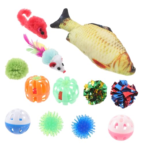 TOBBOMEY 1 Satz Katze Zahnen Toys Lustige Geformte Katze Spielzeug Katze Flirtende Spielzeug TOBBOMEY 1 Satz Katze Zahnen Toys Lustige Geformte Katze Spielzeug Katze Flirtende Spielzeug von TOBBOMEY