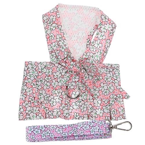 TOBBOMEY 1 Set Hunde Hosenträgerweste, Kleid, Kätzchen, Ausbruchsicheres Geschirr, Verstellbares Katzengeschirr, Hundekleidung, Hundeleine, Welpengeschirr, Hundeleine, Für Hunde, TOBBOMEY 1 Set Hunde Hosenträgerweste, Kleid, Kätzchen, Ausbruchsicheres Geschirr, Verstellbares Katzengeschirr, Hundekleidung, Hundeleine, Welpengeschirr, Hundeleine, Für Hunde, von TOBBOMEY