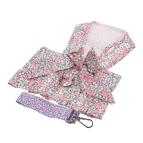 TOBBOMEY Entzückendes Blumen-hundekleid Und Leinen-Set Für Katzen Und Haustiere Zugseil 22 Drachenknoten-Kleid Größe M/l TOBBOMEY Entzückendes Blumen-hundekleid Und Leinen-Set Für Katzen Und Haustiere Zugseil 22 Drachenknoten-Kleid Größe M/l von TOBBOMEY
