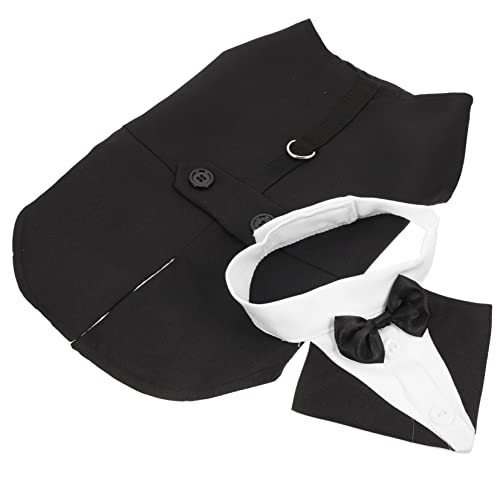 TOBBOMEY 1 Set Hunde Smoking, Formeller Smoking Für Hunde, Hundekleidung, Haustier Schleife, Formeller Smoking Für Welpen, Hochzeits Smoking, Hundekostüme, Haustierbedarf, Smoking Für von TOBBOMEY