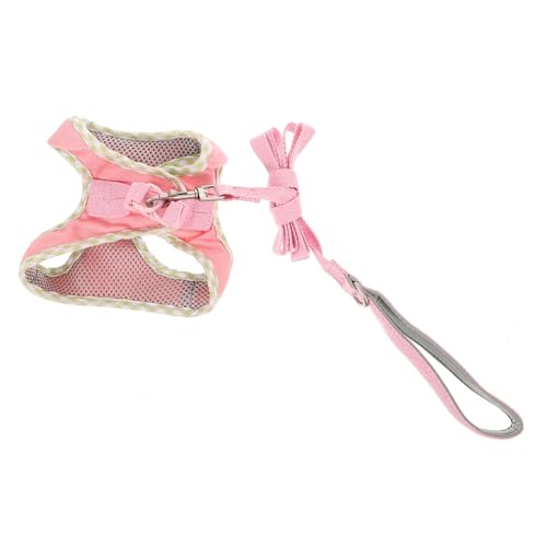 TOBBOMEY 1 Set Hundeleine, Geschirr Im Westenstil Für Kleine Und Mittelgroße Hunde, Verstellbare Hundekette, Um EIN Abreißen Der Katzenkette Beim Ausgehen Zu Verhindern, Praktisches TOBBOMEY 1 Set Hundeleine, Geschirr Im Westenstil Für Kleine Und Mittelgroße Hunde, Verstellbare Hundekette, Um EIN Abreißen Der Katzenkette Beim Ausgehen Zu Verhindern, Praktisches von TOBBOMEY