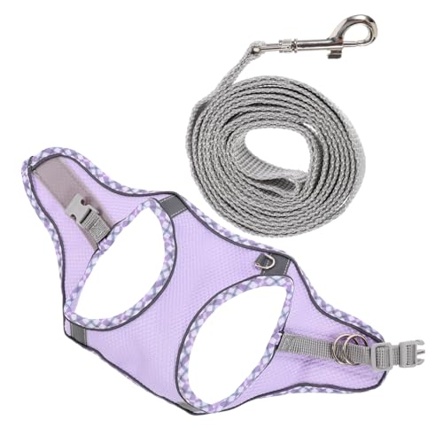 TOBBOMEY 1 Set Katzenleinenweste, Welpengeschirr Für Kleine Hunde, Multifunktionales Hundegeschirr, Haustierwestengeschirr, Tragbares Welpengeschirr, Hundespaziergeschirr, TOBBOMEY 1 Set Katzenleinenweste, Welpengeschirr Für Kleine Hunde, Multifunktionales Hundegeschirr, Haustierwestengeschirr, Tragbares Welpengeschirr, Hundespaziergeschirr, von TOBBOMEY