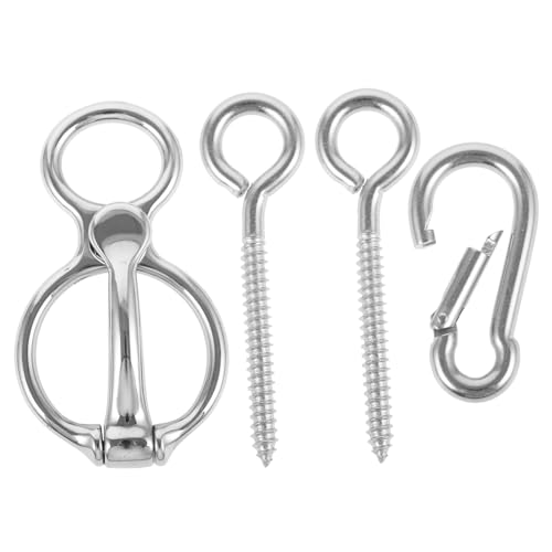 TOBBOMEY 1satz Stainless Steel Pferde-anbindering Praktisches Anbindesystem Für Pferde Und Komfort Für Ställe Und Reitaktivitäten Mit Sicherer Seilfreigabe Und Langlebigem Design TOBBOMEY 1satz Stainless Steel Pferde-anbindering Praktisches Anbindesystem Für Pferde Und Komfort Für Ställe Und Reitaktivitäten Mit Sicherer Seilfreigabe Und Langlebigem Design von TOBBOMEY