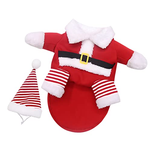 TOBBOMEY 1 Set Weihnachts Biped Kleidungsset Für Hunde Hunde Kapuzenpullover Mantel Hundekostüme Für Große Hunde Hunde Pferdekostü Welpenpullover Hundekostü Lustiges TOBBOMEY 1 Set Weihnachts Biped Kleidungsset Für Hunde Hunde Kapuzenpullover Mantel Hundekostüme Für Große Hunde Hunde Pferdekostü Welpenpullover Hundekostü Lustiges von TOBBOMEY