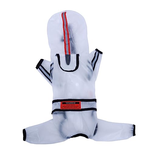 TOBBOMEY 1 Stück Dog Raincoat Transparenter Regenmantel Mit Kapuze Haustier Regenjacke Körperschutz TOBBOMEY 1 Stück Dog Raincoat Transparenter Regenmantel Mit Kapuze Haustier Regenjacke Körperschutz von TOBBOMEY