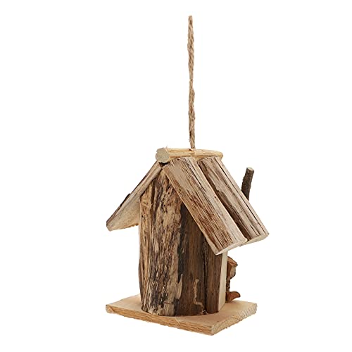 TOBBOMEY 1 Stück Hölzerner Vogelhaus Vogel-Feeder Hängende Nest-Feeder Mit Seil-haustiervorräte TOBBOMEY 1 Stück Hölzerner Vogelhaus Vogel-Feeder Hängende Nest-Feeder Mit Seil-haustiervorräte von TOBBOMEY
