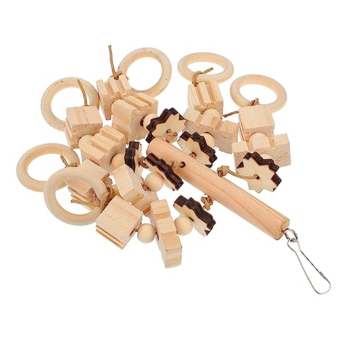 TOBBOMEY 1 Stück Holz Haustier Spielzeug Biss Widerstand Papageispielzeug Nützliche Zähne Schleifen Spielzeug Vögel Spielzeug TOBBOMEY 1 Stück Holz Haustier Spielzeug Biss Widerstand Papageispielzeug Nützliche Zähne Schleifen Spielzeug Vögel Spielzeug von TOBBOMEY
