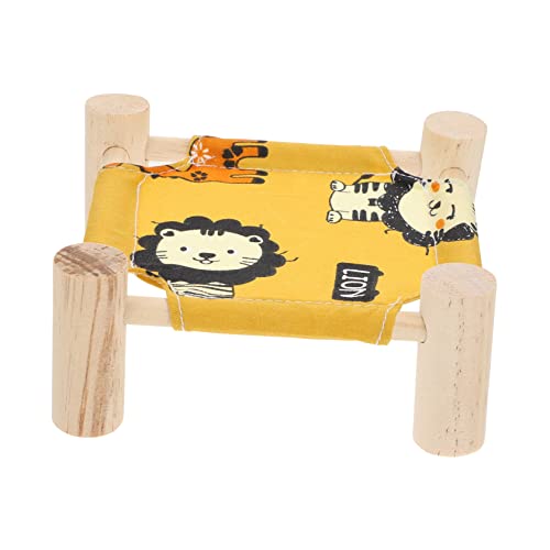 TOBBOMEY 1 Stück Robuster Hamster Hängematten Bett aus Baumwolle Atmungsaktives Bett für Meerschweinchen und Kleine Haustiere für Komfortable Ruheplätze TOBBOMEY 1 Stück Robuster Hamster Hängematten Bett aus Baumwolle Atmungsaktives Bett für Meerschweinchen und Kleine Haustiere für Komfortable Ruheplätze von TOBBOMEY